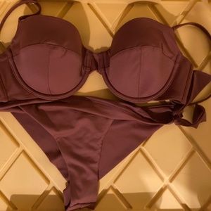 Mango Rust Swimsuit Size Large